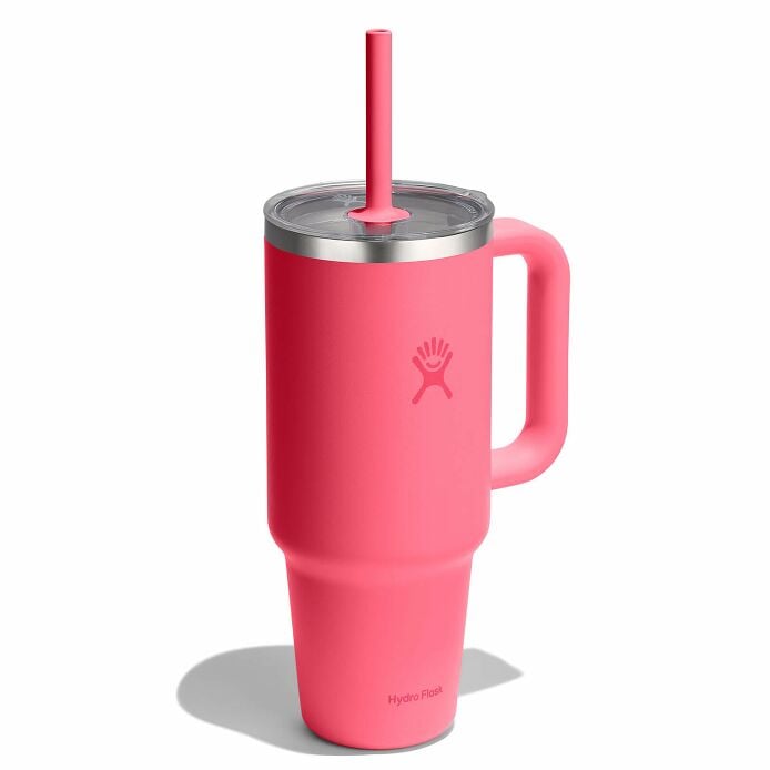 40-oz-travel-tumbler-s7 tt40pscc668-40-oz-travel-tumbler-clear-lid-popstar-pink-angled.jpg